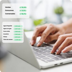 Recibe automáticamente informes diarios y mensuales